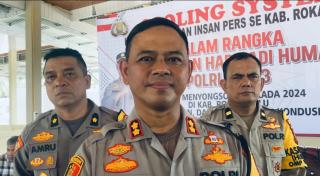 Kapolres Rokan Hulu AKBP Budi Setiyono Bakal Tindak Tegas Oknum Polisi Nakal